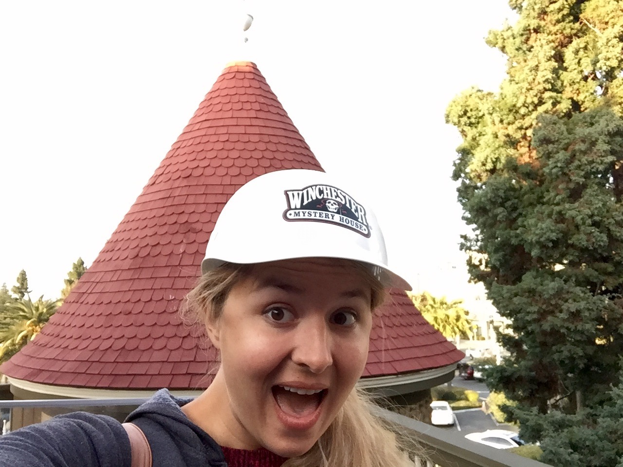 The Explore More tour of the Winchester Mystery House takes you so far behind the scenes that you need a hard hat!