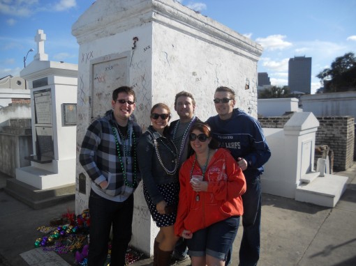 Marie Laveau's Grave in New Orleans
