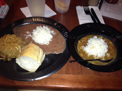 New Orleans airport food