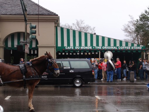 Cafe Du Monde in New Orleans