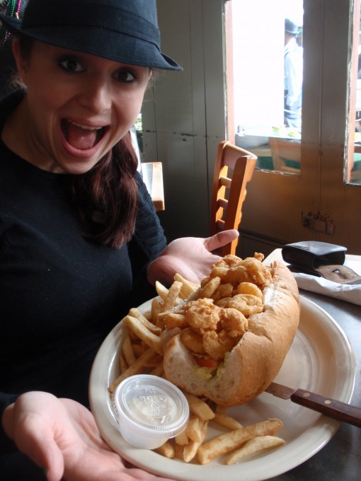 New Orleans Shrimp Po Boy