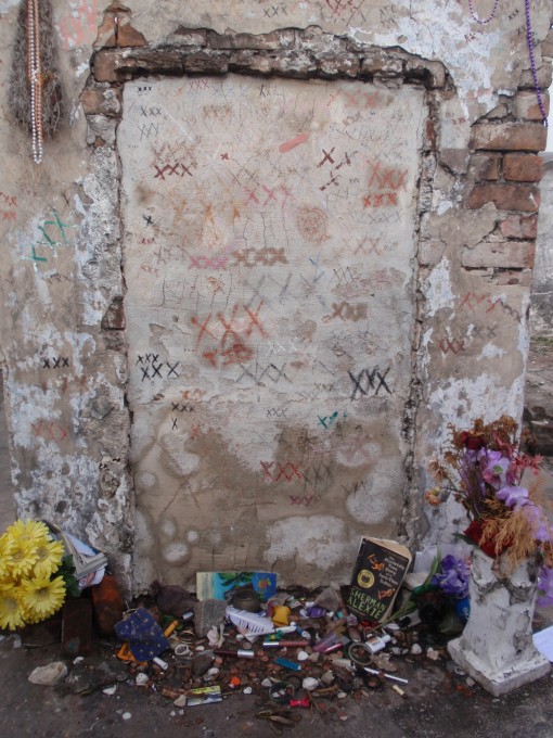 Marie Laveau's Grave in New Orleans