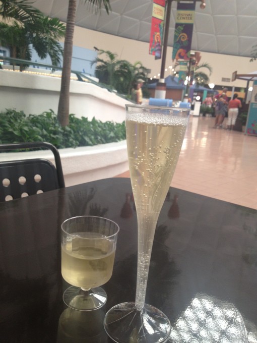 Wine at Epcot's Festival Center