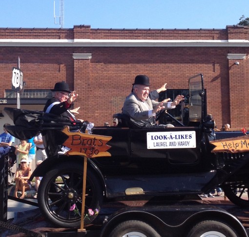 The Oliver Hardy Festival in Harlem, GA