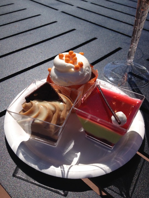 Desserts at Epcot's Food and Wine Festival