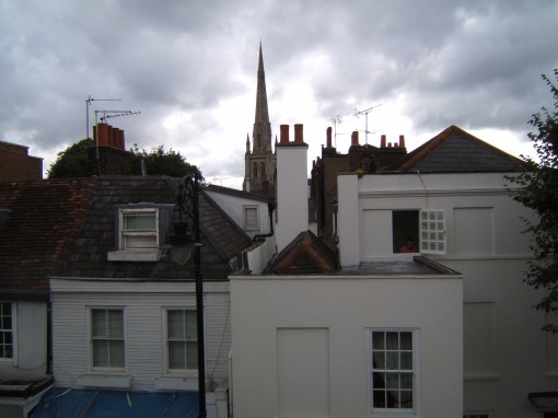 Rooftops in Hampstead London