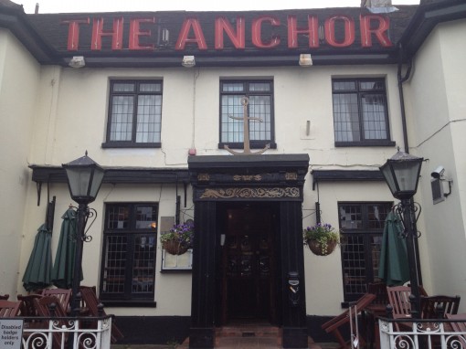 The Anchor Pub in Sheppardton near London