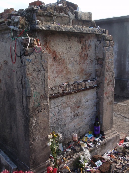 Voo Doo grave in New Orleans