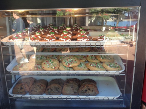 Holiday cookies at Epcot