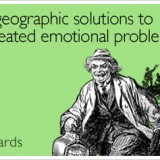 Seeking Geographic Solutions to Emotional Problems