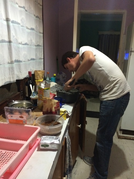 Cooking in Arusha