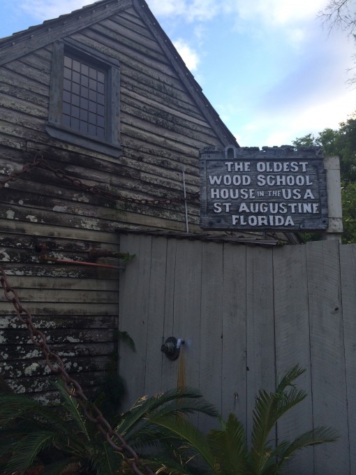  The oldest wood school house in the U.S.A.St. Augustine, FL