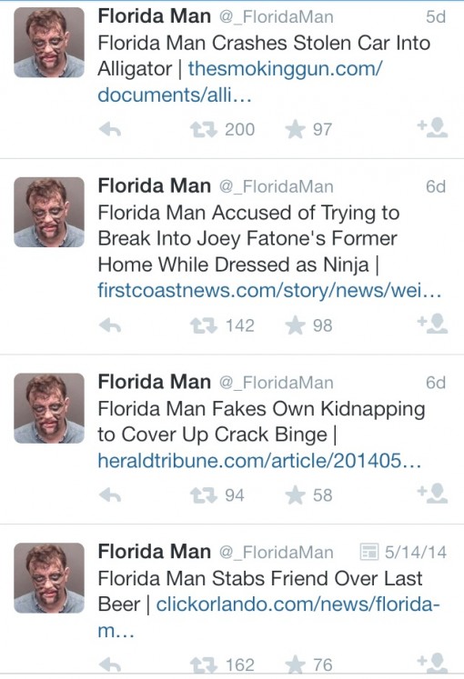 @_floridaman is maybe the best twitter ever!