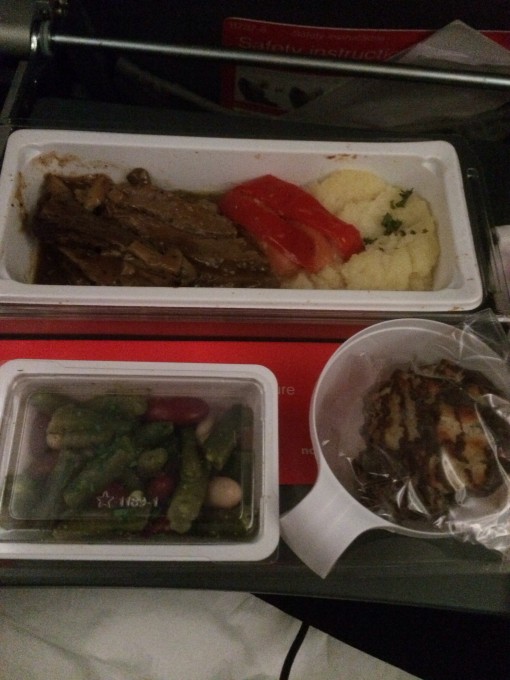 Norwegian Air Shuttle In-flight Meal