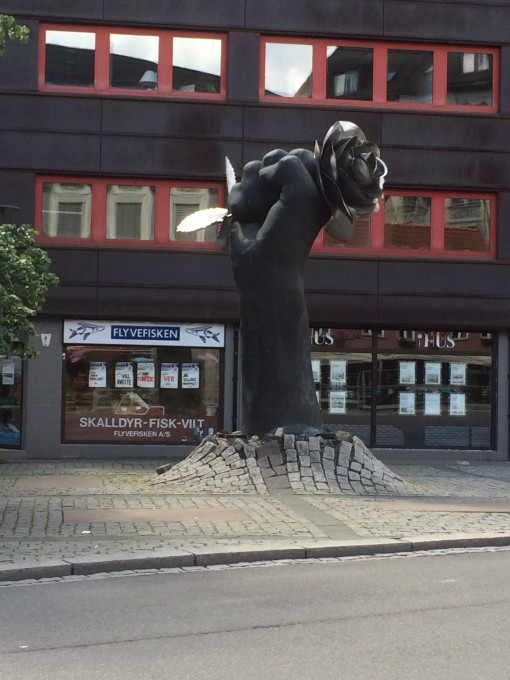 Sculpture in Oslo, Norway