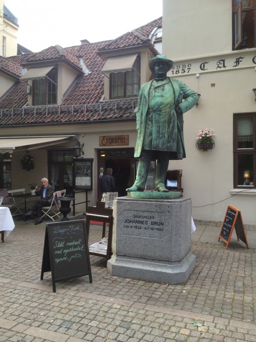 Johannes Brun, statue, sculpture, oslo, norway