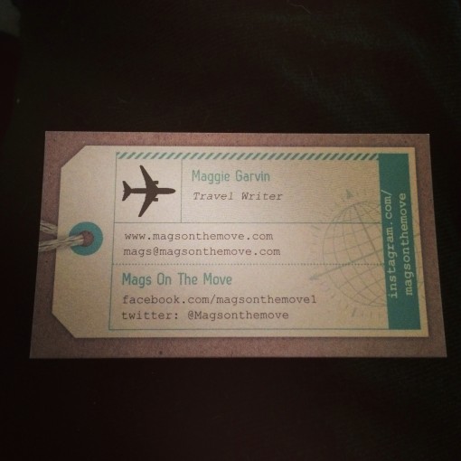 Mags on the Move Business Cards from Vistaprint