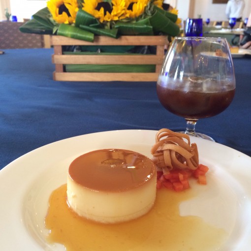 Coconut Flan at El Mexicano Cafe at The Ritz Carlton Cancun