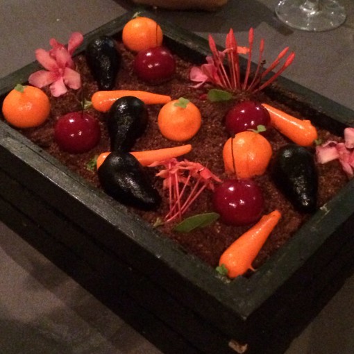 Fruits and Vegetables Box at Benazuza Restaurante at Oasis Sens