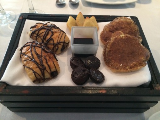 Home Made Bakery selection at Benazuza in Cancun, Mexico