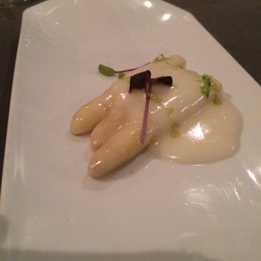 White Asparagus with Pipil Lemon