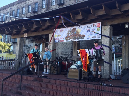 Rhinelanders Oompah Band at Oktoberfest in Savannah, GA