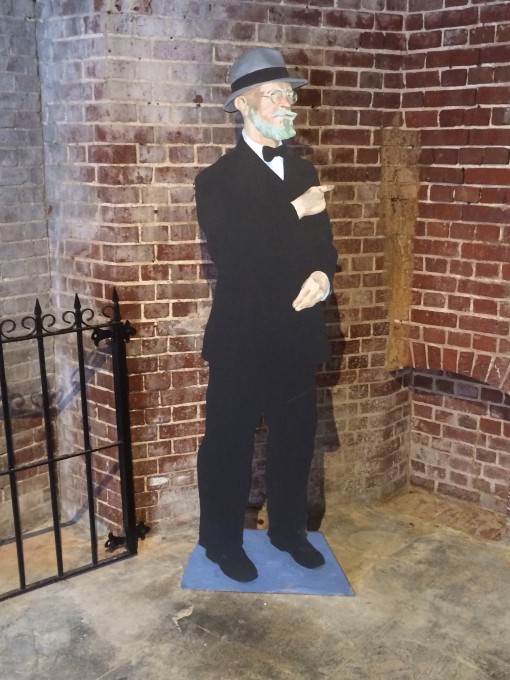 Count Von Cosel in the East Martello Museum