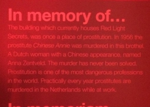 Red Light Secrets Museum of Prostitution in Amsterdam's Red Light District