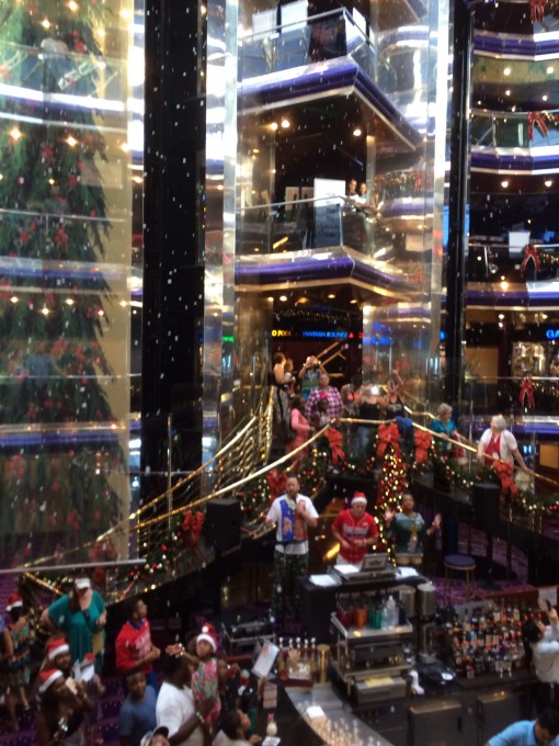 Christmas on the Carnival Sensation