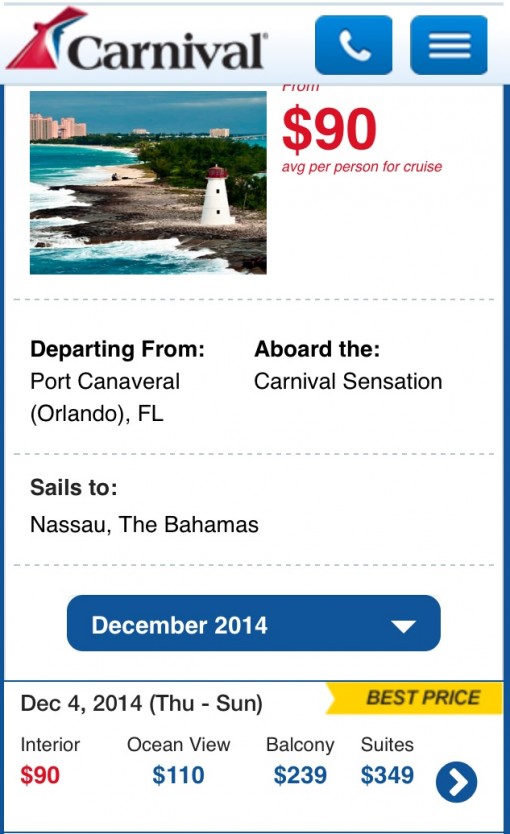 Cheap Carnival Cruise = So not worth it!