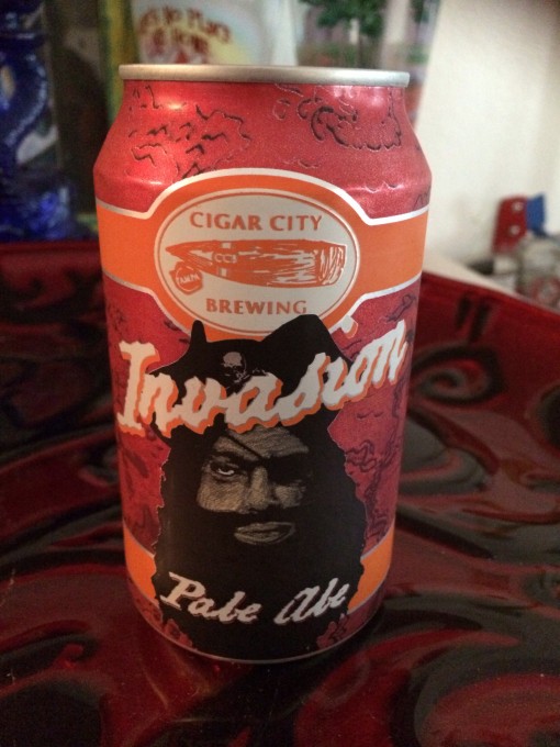 Invasion Pale Ale from Cigar City Brewing in Tampa, FL