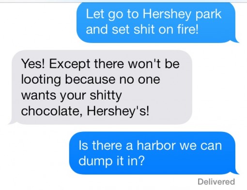 Take that Hershey's!
