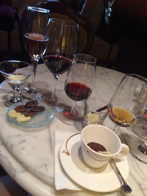 Chocolate and Liquor tasting on the Disney Fantasy- Disney Cruise Line