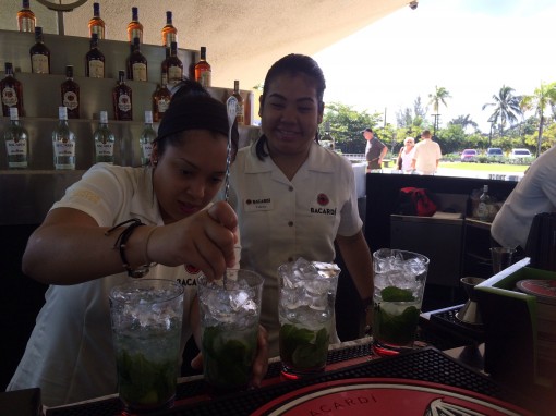 Bar at Casa Bacardi Distillery in San Juan, Puerto Rico