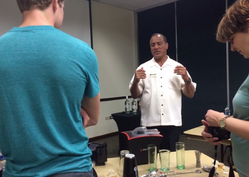 Mixology class at Casa Bacardi Distillery in San Juan, Puerto Rico