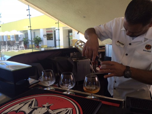 Bar at Casa Bacardi Distillery in San Juan, Puerto Rico