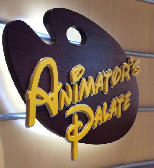 Animator's Palate on the DIsney Fantasy- Disney Cruise LInes