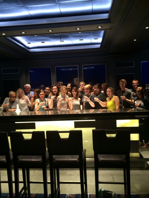 Mixology class on the Disney Fantasy- Disney Cruise Line