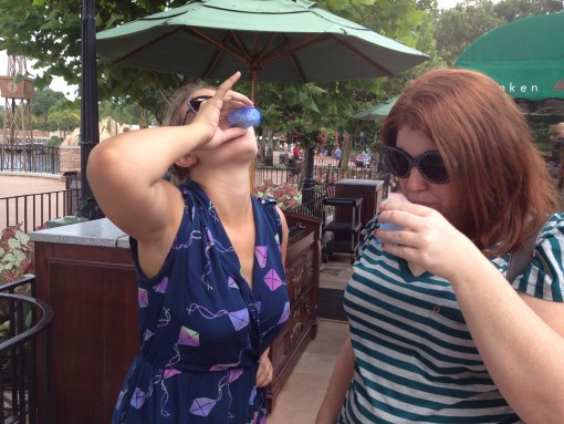 Drinking around the world at Epcot