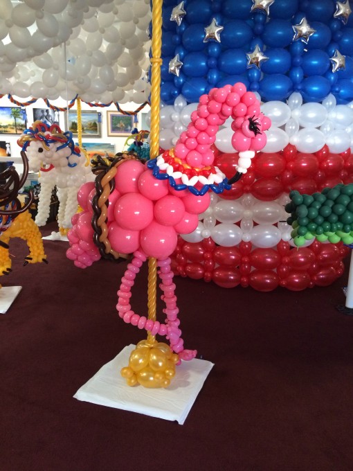 Balloon Carousel at the Florida State Fair in Tampa, FL 2015