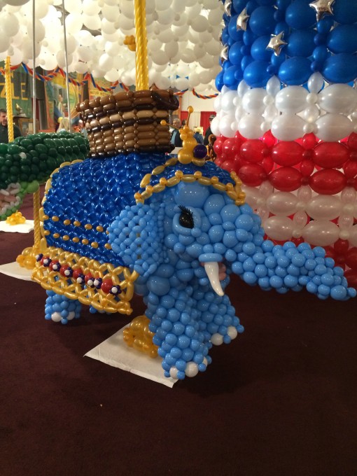 Balloon Carousel at the Florida State Fair in Tampa, FL 2015