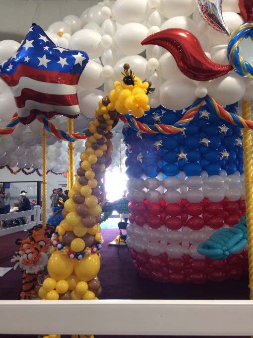 Balloon Carousel at the Florida State Fair in Tampa, FL 2015
