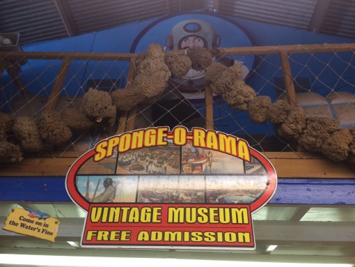 Sponge-o-rama museum in Tarpon Springs, FL