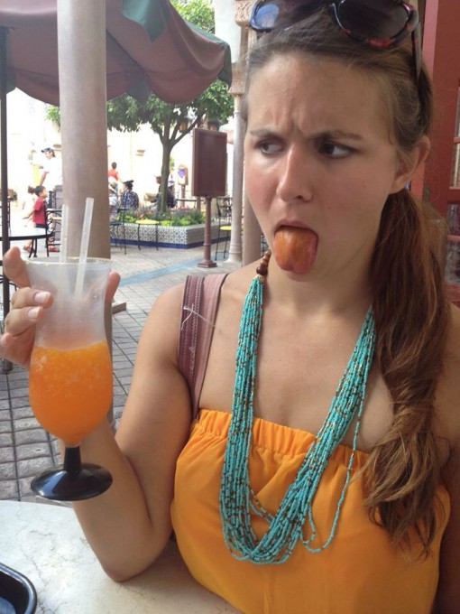 Tangerine Daquiri in Morocco Morocco- Drinking around the world at Epcot