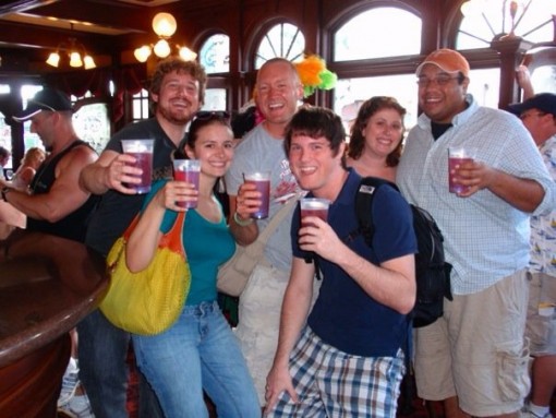 U.K.- Drinking around the world at Epcot