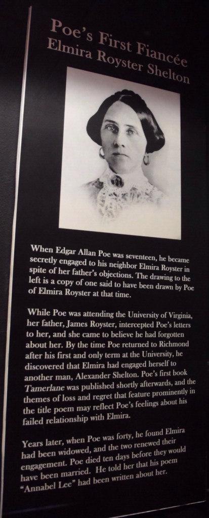 Edgar Allan Poe's Love Life at the Poe Museum in RIchmond, VA