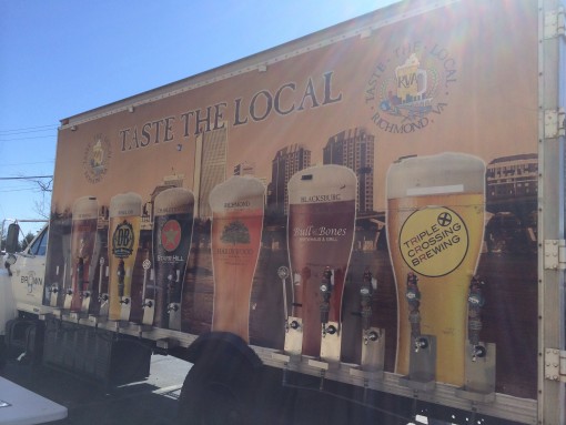 Taste the Local Beer Truck in Richmond, VA