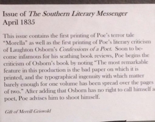 Edgar Allan Poe was such a badass!