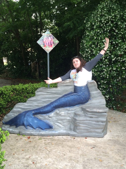 Photo ops at Weeki Watchee Springs in Florida