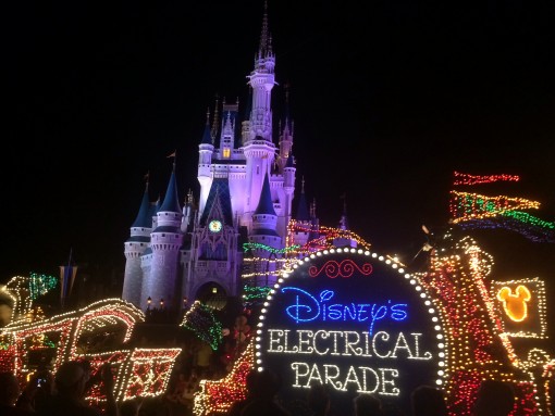 Disney's Electrical Parade at the Magic Kingdom in Walt Disney World!